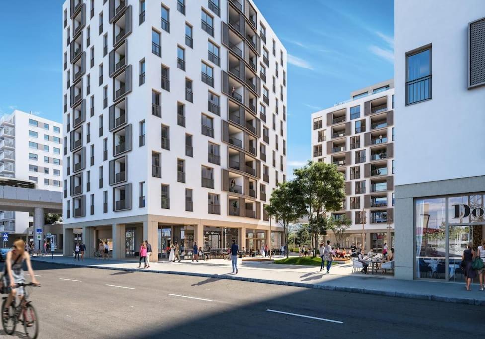 Urban Oasis: Stylische Wohnung Wien Exterior foto